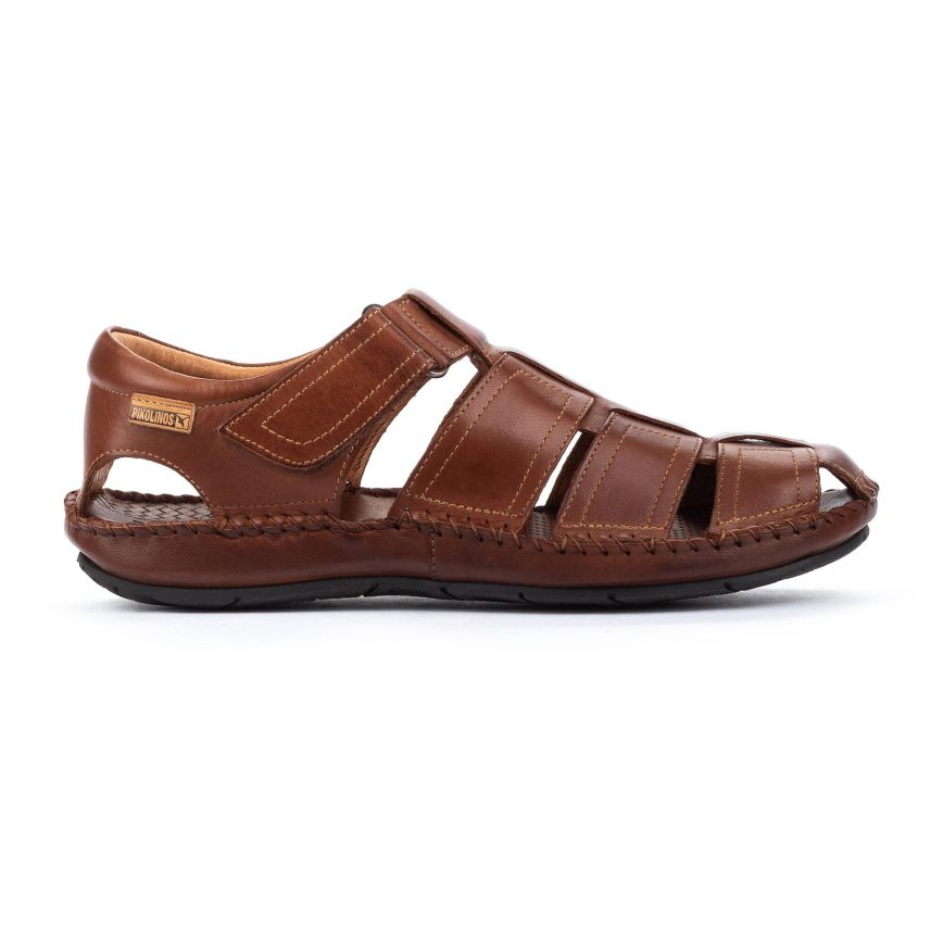 Men\'s Pikolinos TARIFA Sandals Brown | NZ A9327A8